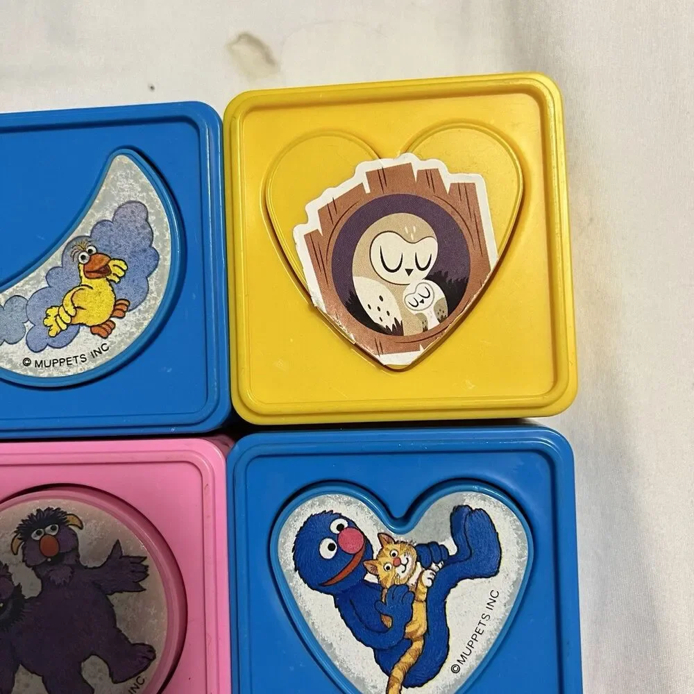 Playskool Match Ups Sesame Street Matching Puzzle Cubes (36‎ Pieces)